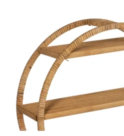 Regał DEPEKO 45 cm ratan naturalny*Zona-Design Online