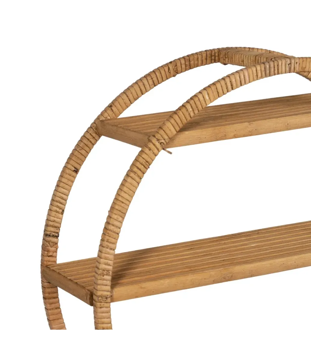 Regał DEPEKO 45 cm ratan naturalny*Zona-Design Online
