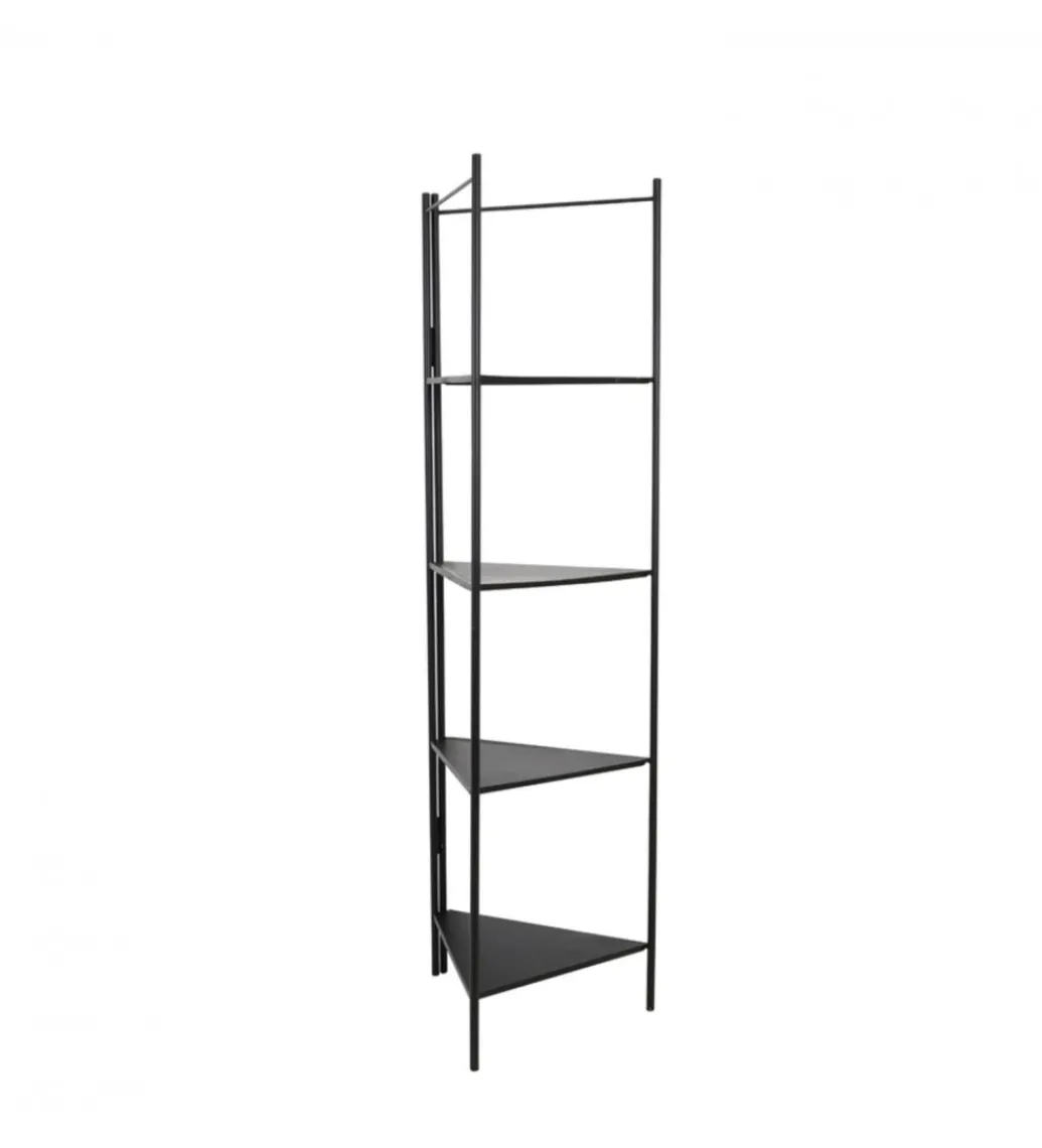 Regał DISPLAY 200 cm czarny*L&L Best