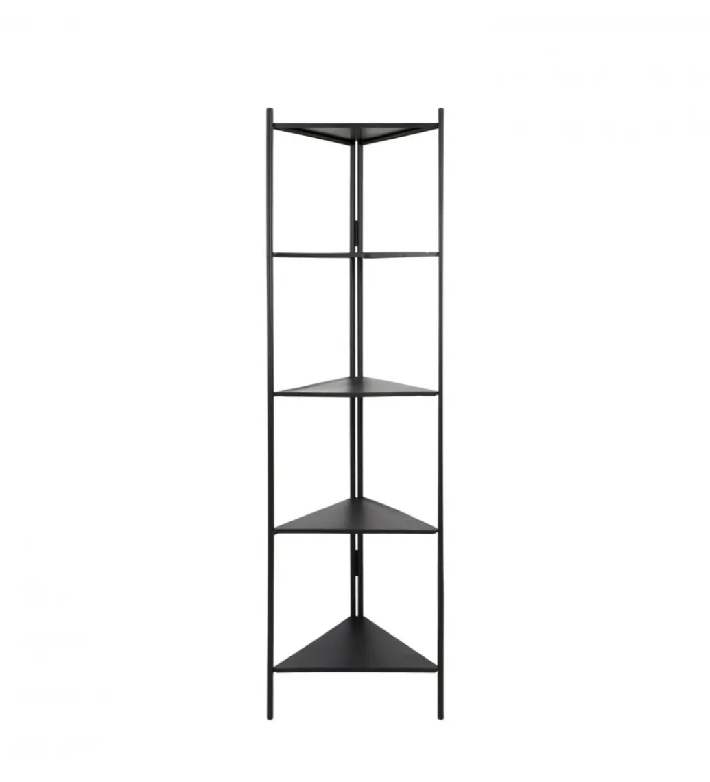 Regał DISPLAY 200 cm czarny*L&L Best