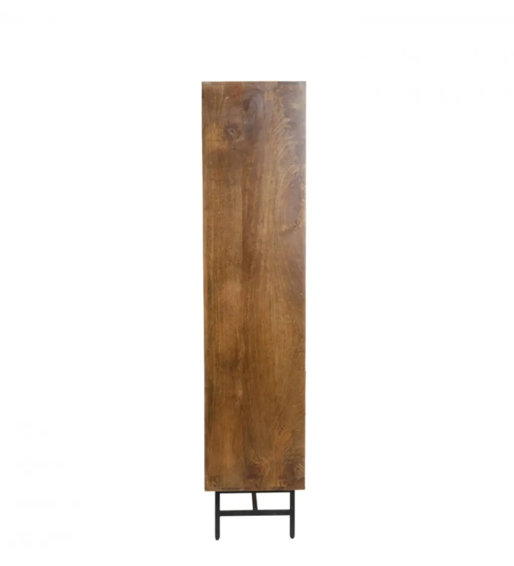 Regał DUBAKU 180 cm naturalny brązowy*L&L Hot