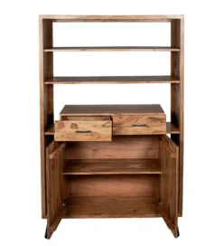 Regał ESTARNA 195 cm drewno akacja*Exclusivas Discount
