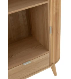 Regał GEZA 88 cm naturalny drewno sosna*J-Line Hot