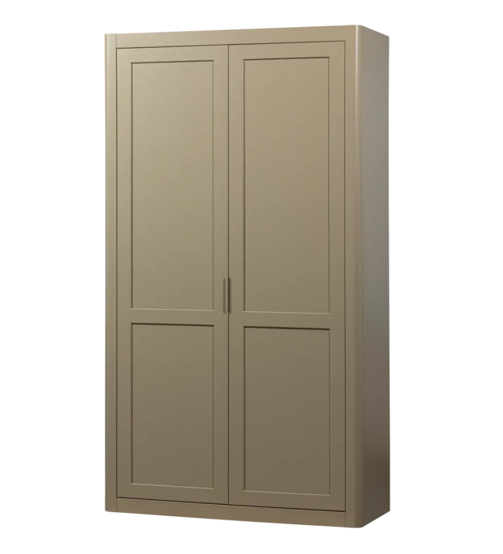 Regał GUNNAR 217 x 120 cm szary piaskowy*WOOOD Clearance