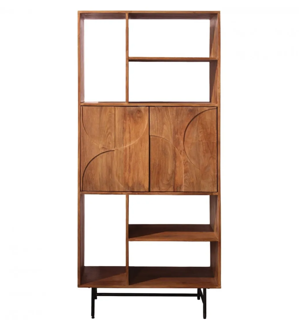 Regał JANNYK 80 cm drewno mango*Exclusivas New