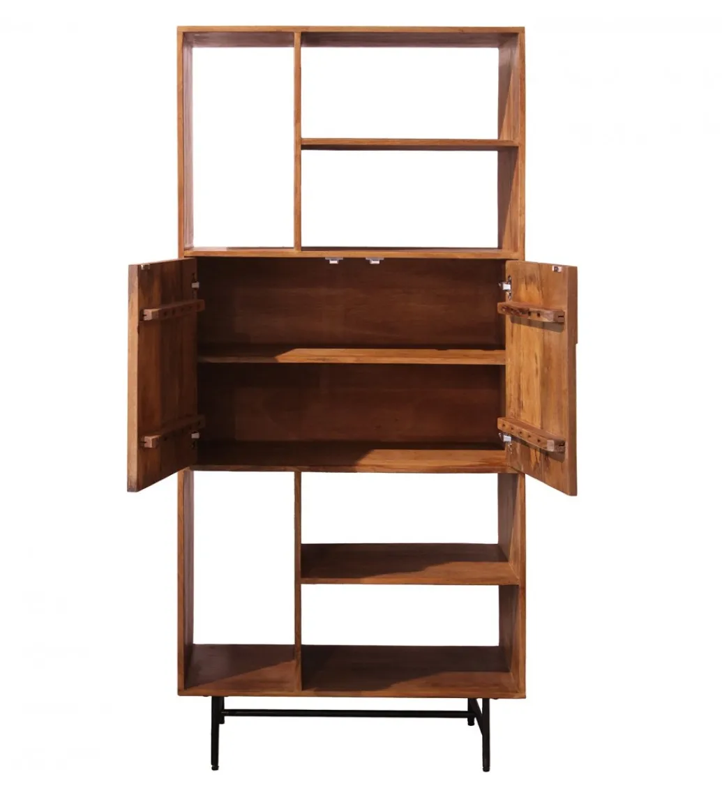 Regał JANNYK 80 cm drewno mango*Exclusivas New