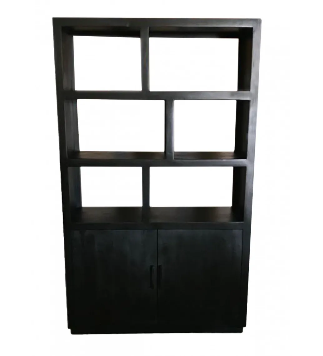 Regał JAXI 120 cm czarny*LF-Design Online
