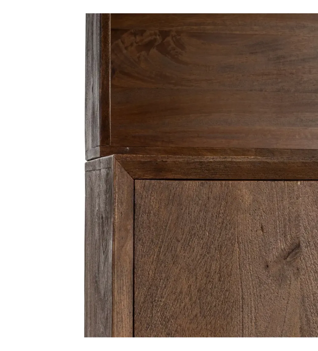 Regał KILIAN 195 cm drewno mango brązowa*Zona-Design Hot