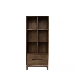 Regał KORTE 200 cm drewno mango brązowy*LF-Design Best