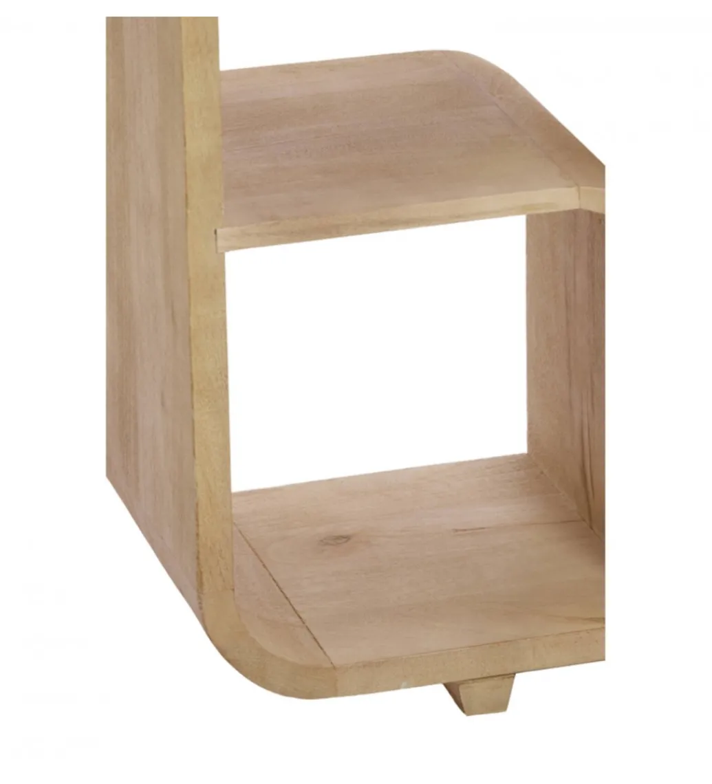 Regał LABARE 200 cm drewno mango naturalny*L&L Online