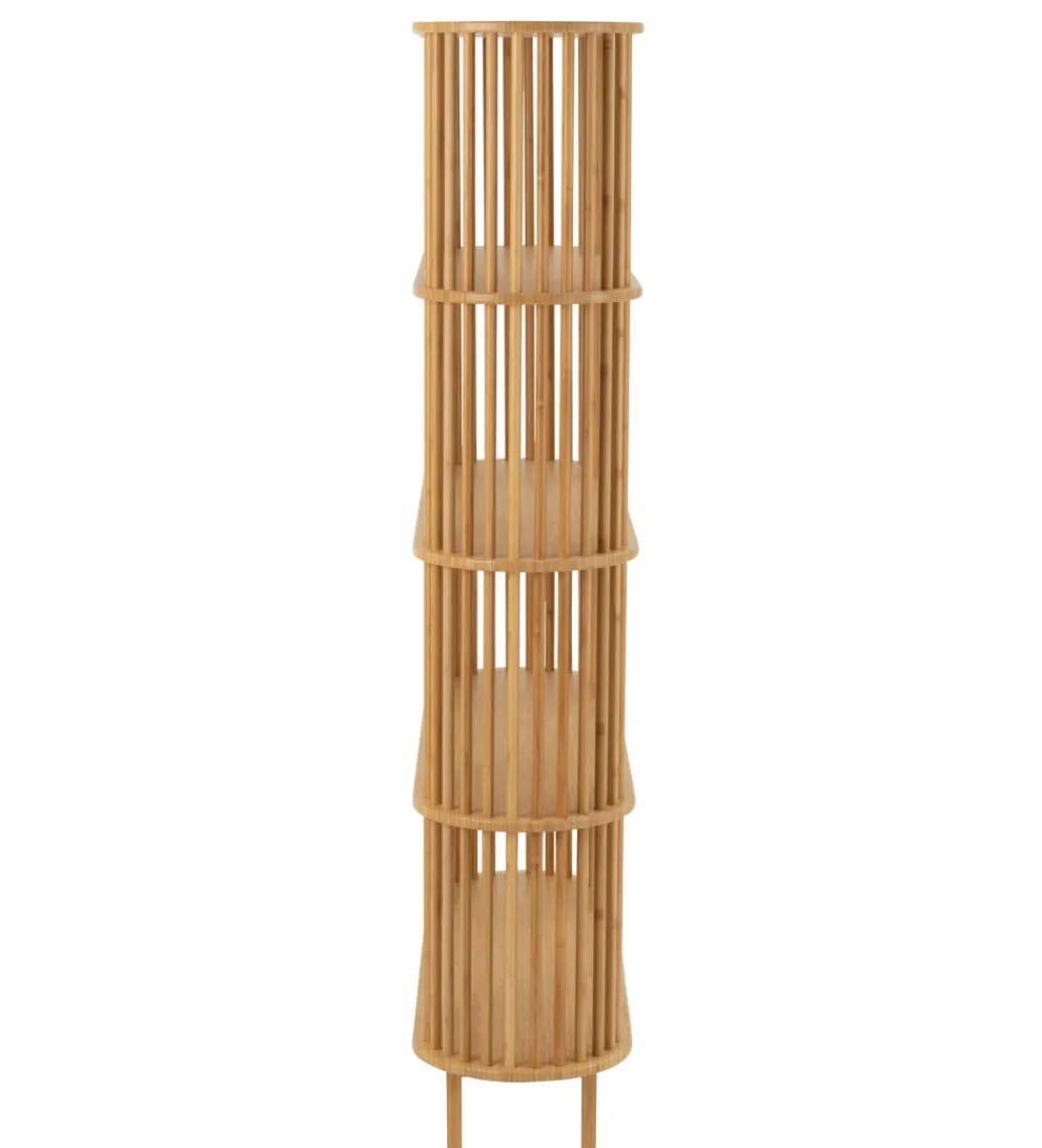 Regał LIVE 154 cm bambus naturalny*J-Line Best