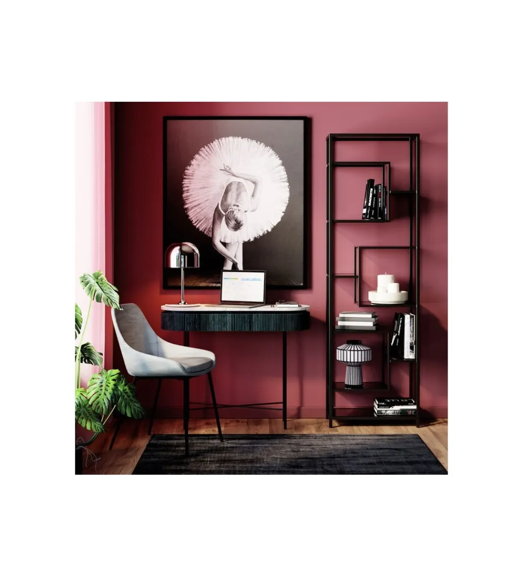 Regał Loft 195 cm czarny*KARE Online