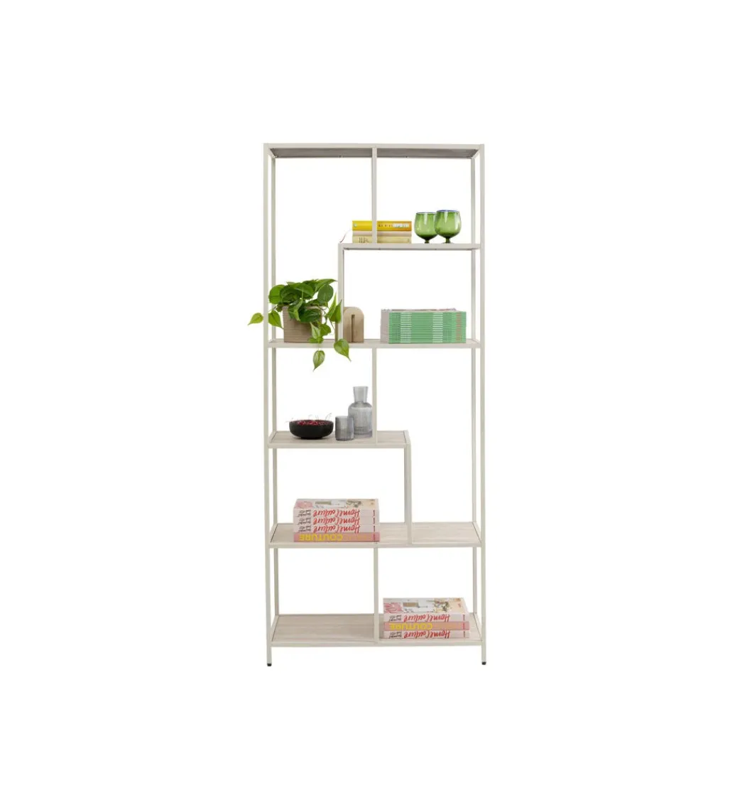 Regał LOFTIE 77 x 185 cm beżowy*KARE Outlet