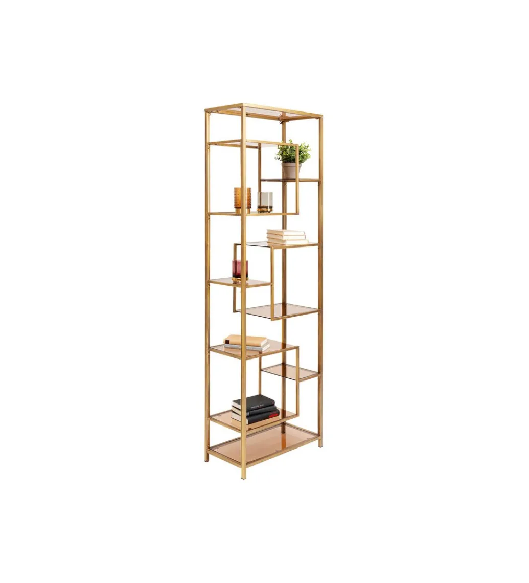 Regał LOFT 60 x 195 cm złoty*KARE Sale