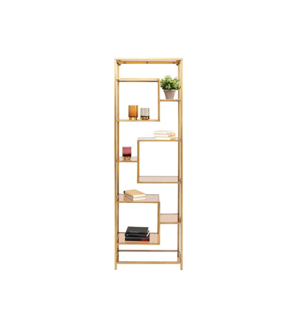 Regał LOFT 60 x 195 cm złoty*KARE Sale