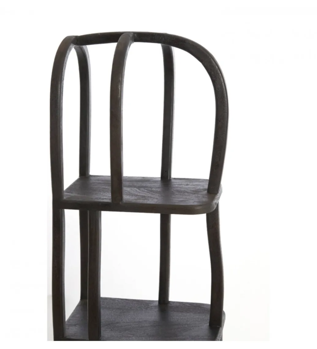 Regał LOWE 175 cm czarny*L&L Online