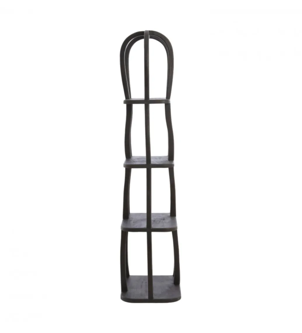 Regał LOWE 175 cm czarny*L&L Online