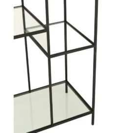 Regał metalowy Circle 180 cm czarny*J-Line Sale