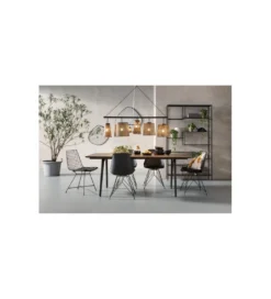 Regał metalowy Loft 195 cm x 115 cm czarny*KARE Hot