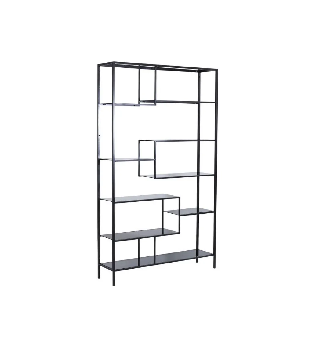Regał metalowy Loft 195 cm x 115 cm czarny*KARE Hot