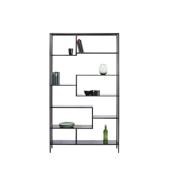 Regał metalowy Loft 195 cm x 115 cm czarny*KARE Hot