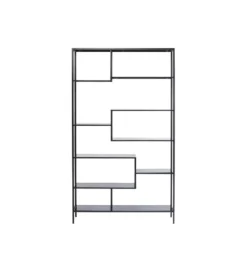 Regał metalowy Loft 195 cm x 115 cm czarny*KARE Hot