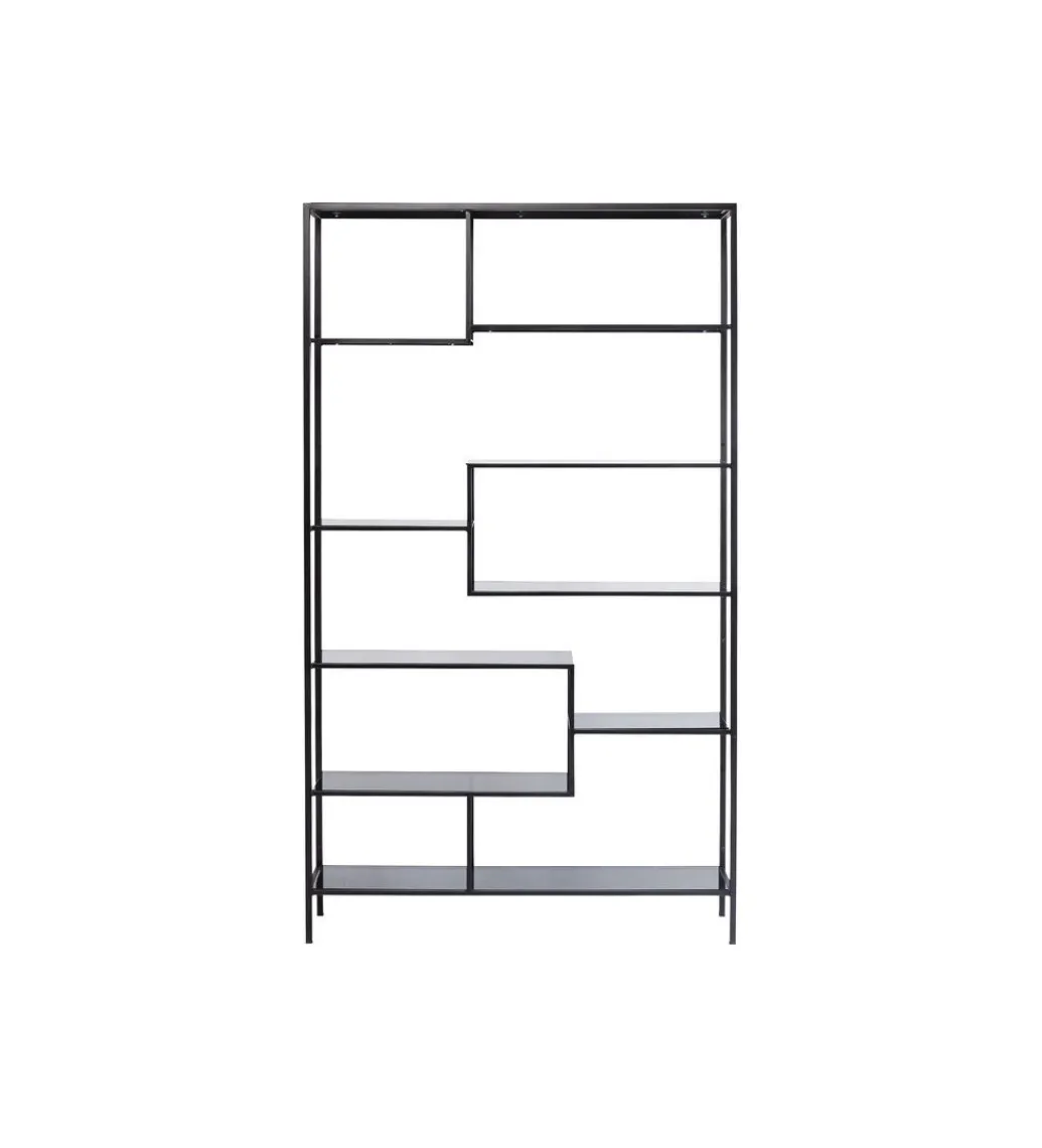 Regał metalowy Loft 195 cm x 115 cm czarny*KARE Hot