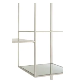 Regał Metalowy RACK srebrny*J-Line Outlet