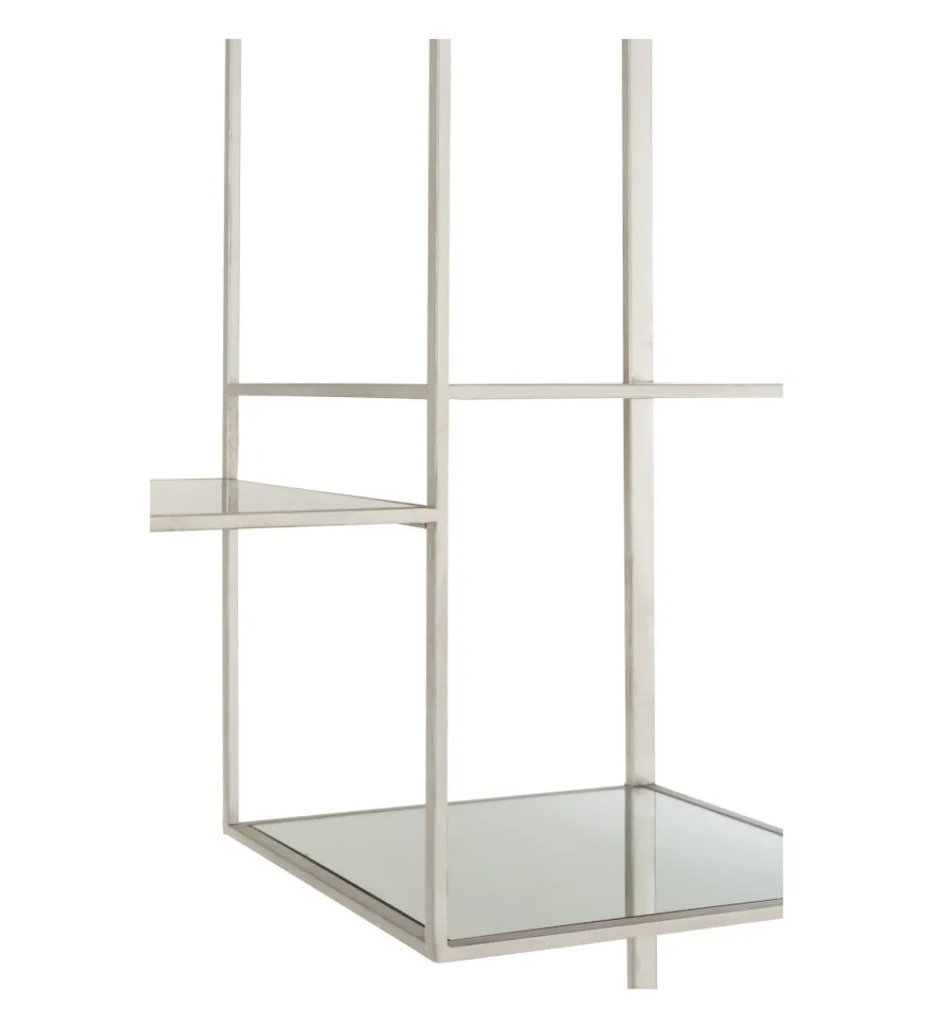 Regał Metalowy RACK srebrny*J-Line Outlet