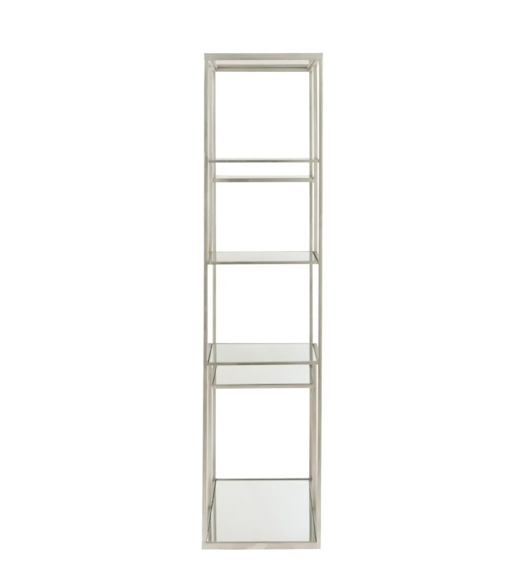 Regał Metalowy RACK srebrny*J-Line Outlet
