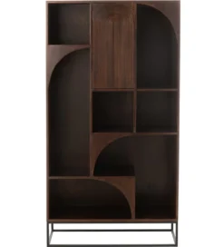 Regał MODE 168 cm drewno mango brązowy*J-Line Best