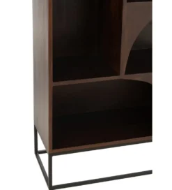 Regał MODE 168 cm drewno mango brązowy*J-Line Best