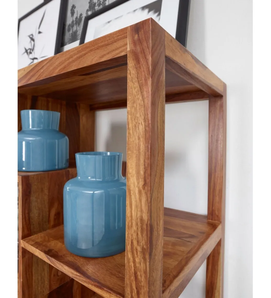 Regał MUMBAI 115 cm drewno sheesham*WOHNLING, GERMANY Discount