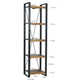 Regał NAIROBI 200 cm drewno mango*LF-Design Discount