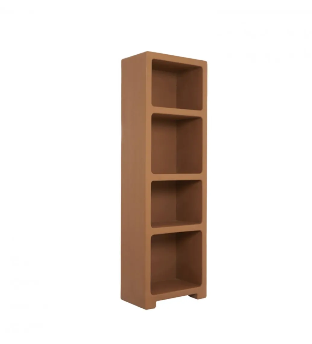 Regał NALUNO 60 x 190 cm terrakota*L&L Outlet