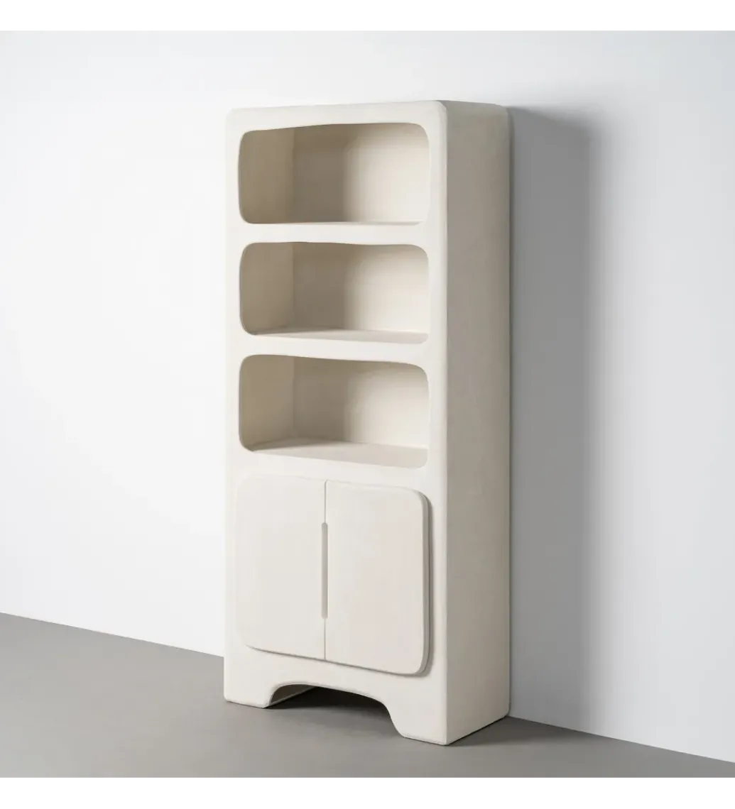 Regał NERMAN 180 cm biały*Zona-Design Sale