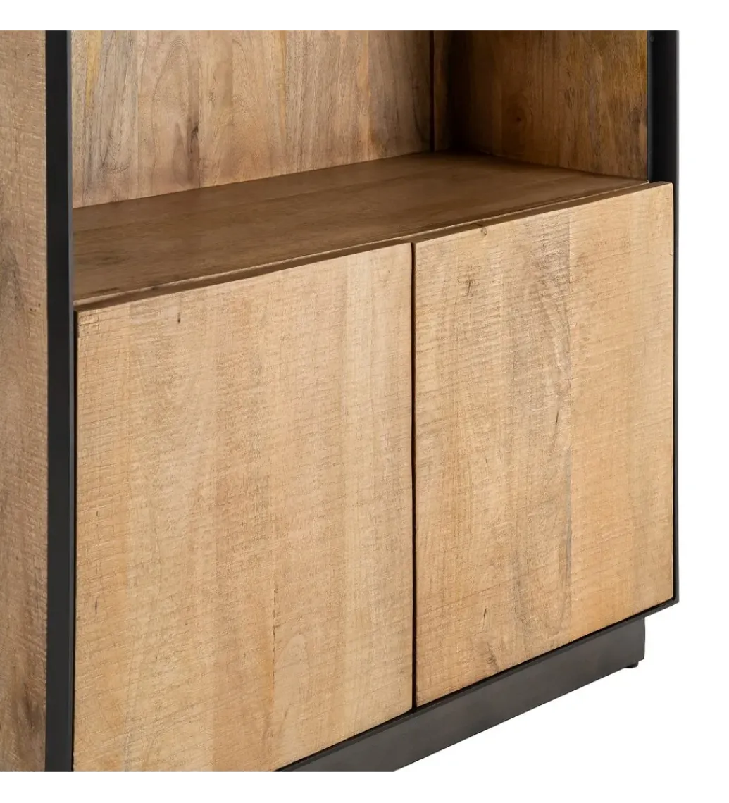 Regał OHIO 180 cm drewno mango*Zona-Design