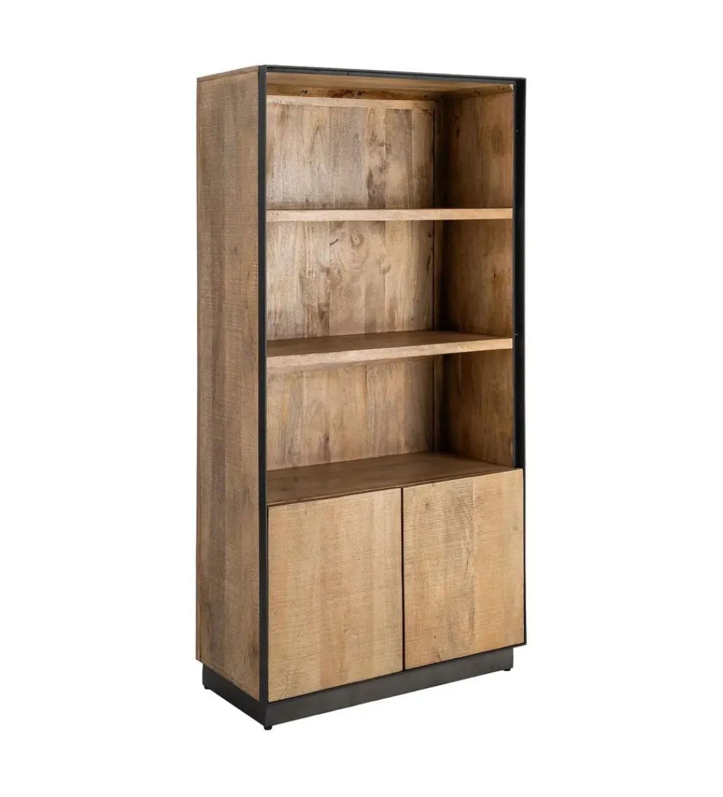 Regał OHIO 180 cm drewno mango*Zona-Design