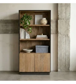 Regał OHIO 180 cm drewno mango*Zona-Design