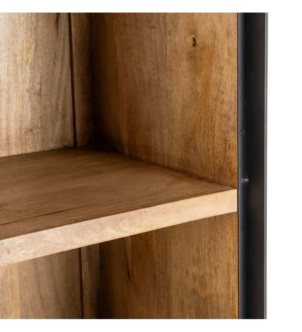 Regał OHIO 180 cm drewno mango*Zona-Design