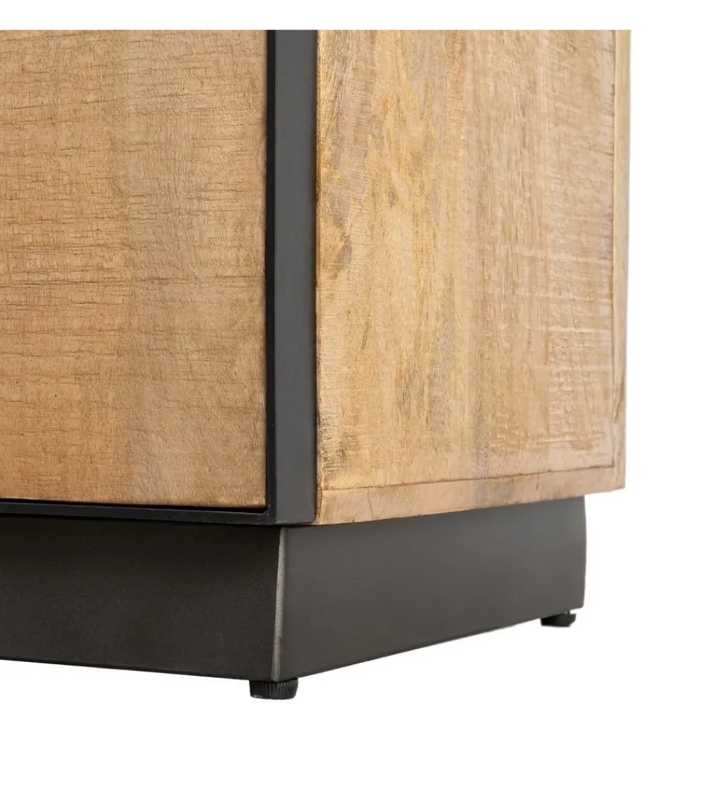Regał OHIO 180 cm drewno mango*Zona-Design