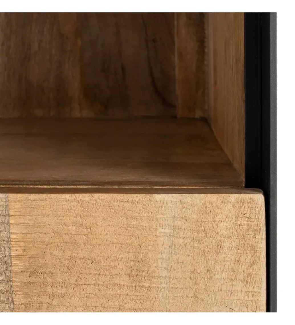Regał OHIO 180 cm drewno mango*Zona-Design