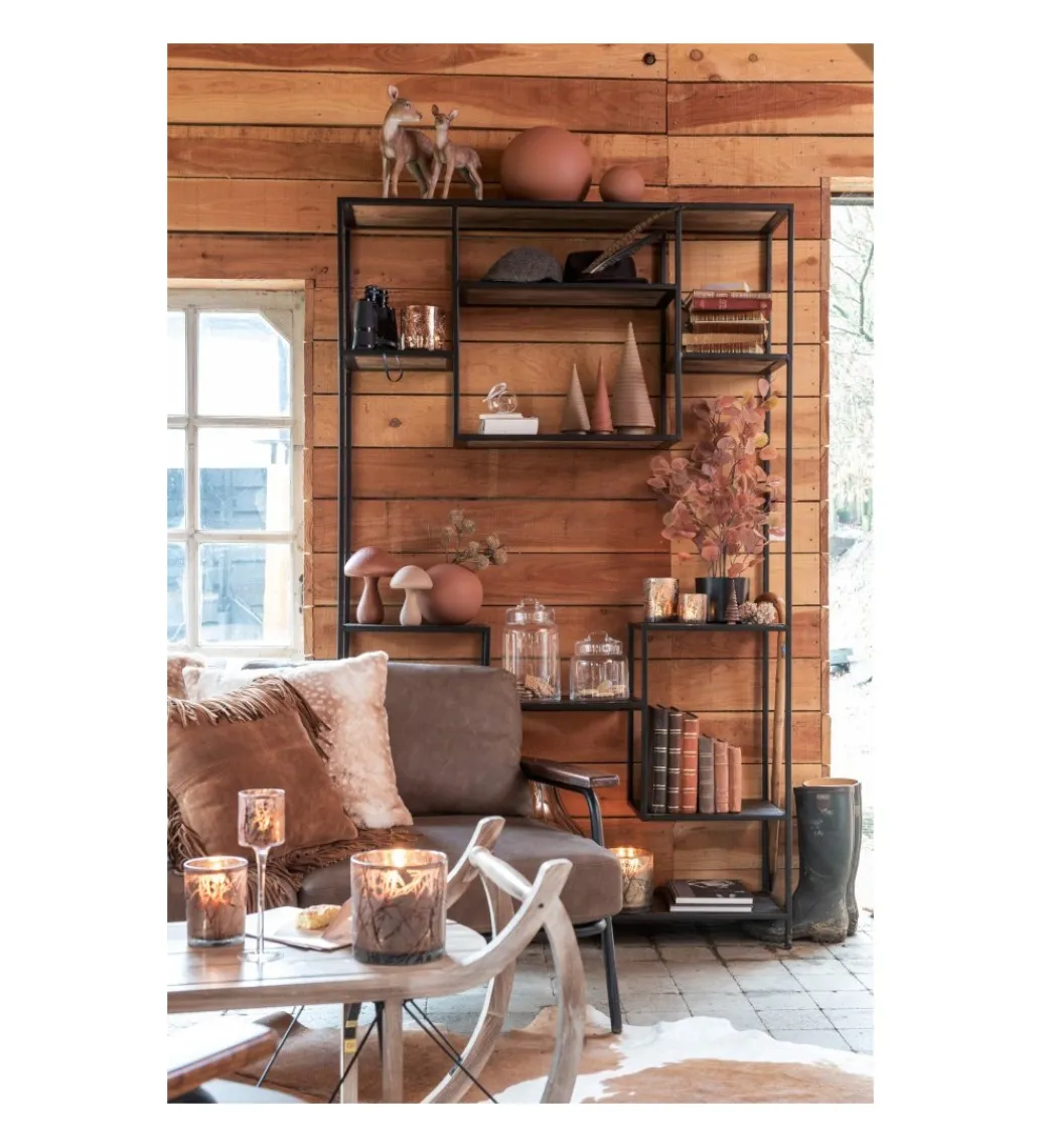 Regał RACK naturalny*J-Line Discount