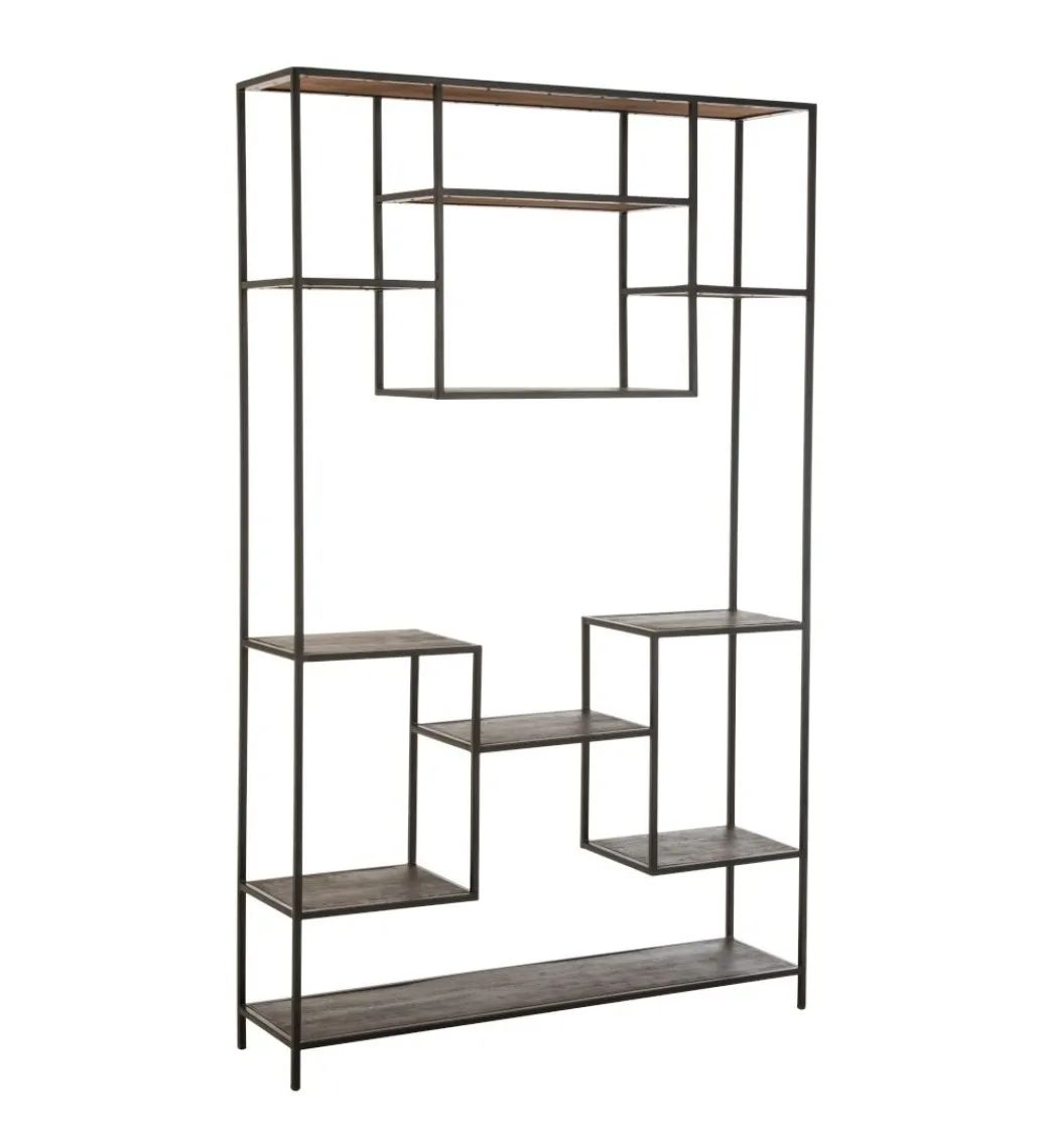 Regał RACK naturalny*J-Line Discount
