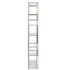 Regał REZINA 205 cm srebrny niklowy*L&L Clearance