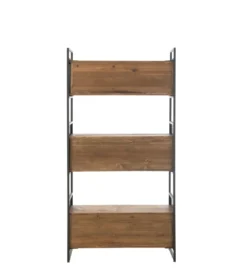 Regał Rustic 100 cm drewno*J-Line Outlet