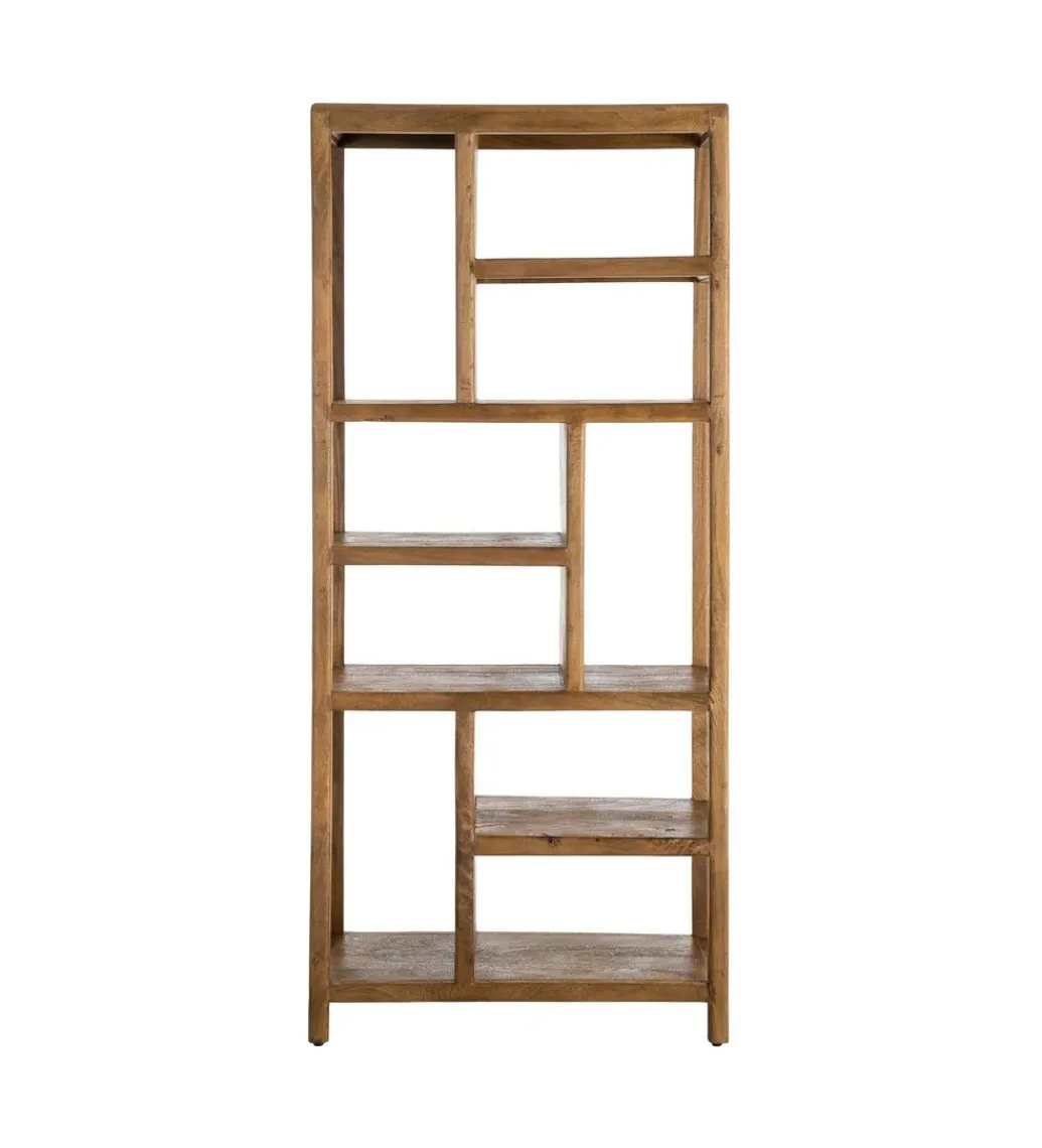 Regał SHELMA 188 cm drewno mango*Zona-Design