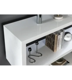 Regał SNAKE 165 cm biały*Invicta Interior