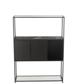 Regał Square 90 cm czarny*J-Line Outlet
