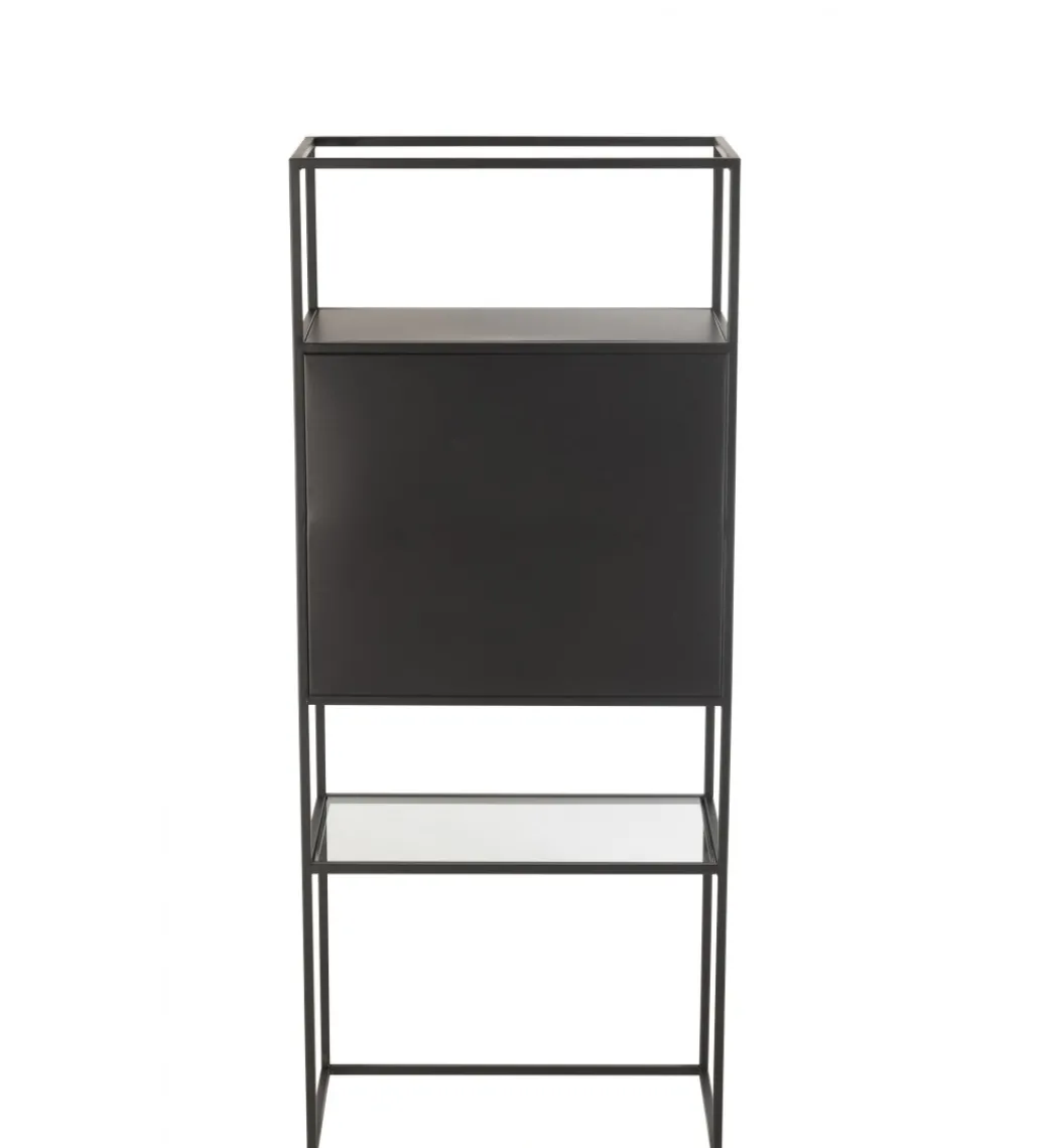 Regał Square 55 cm czarny*J-Line New